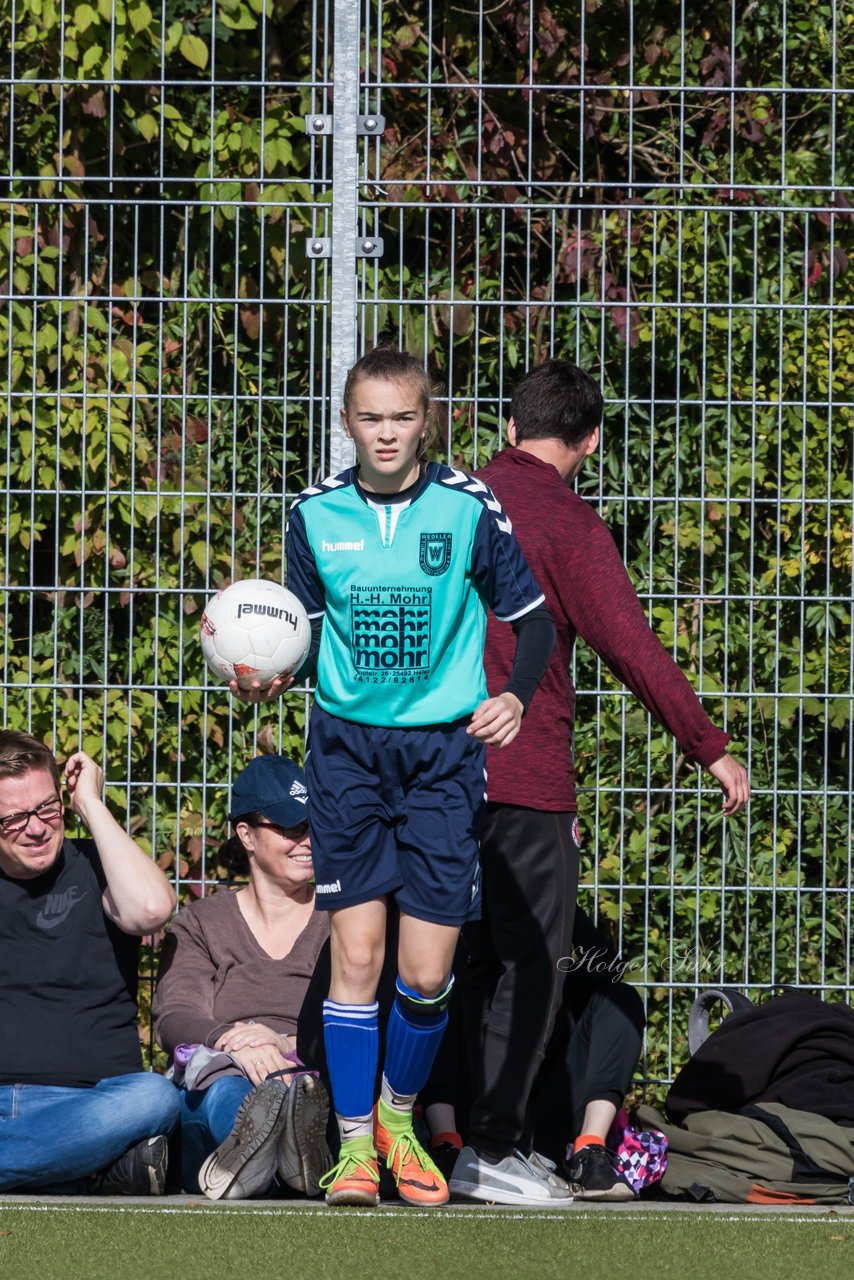 Bild 265 - B-Juniorinnen Wedel - St. Pauli : Ergebnis: 1:2